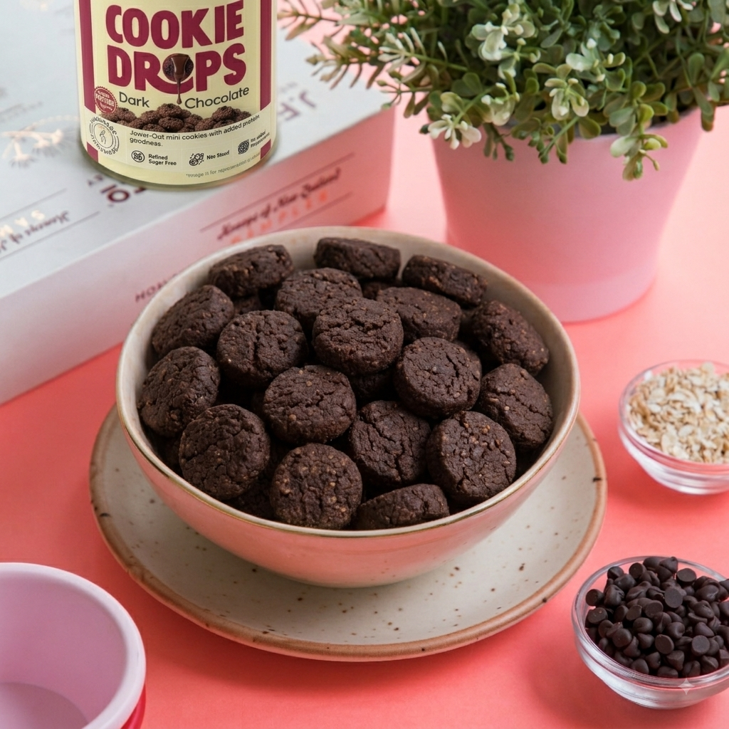Dark Chocolate Cookie Drops