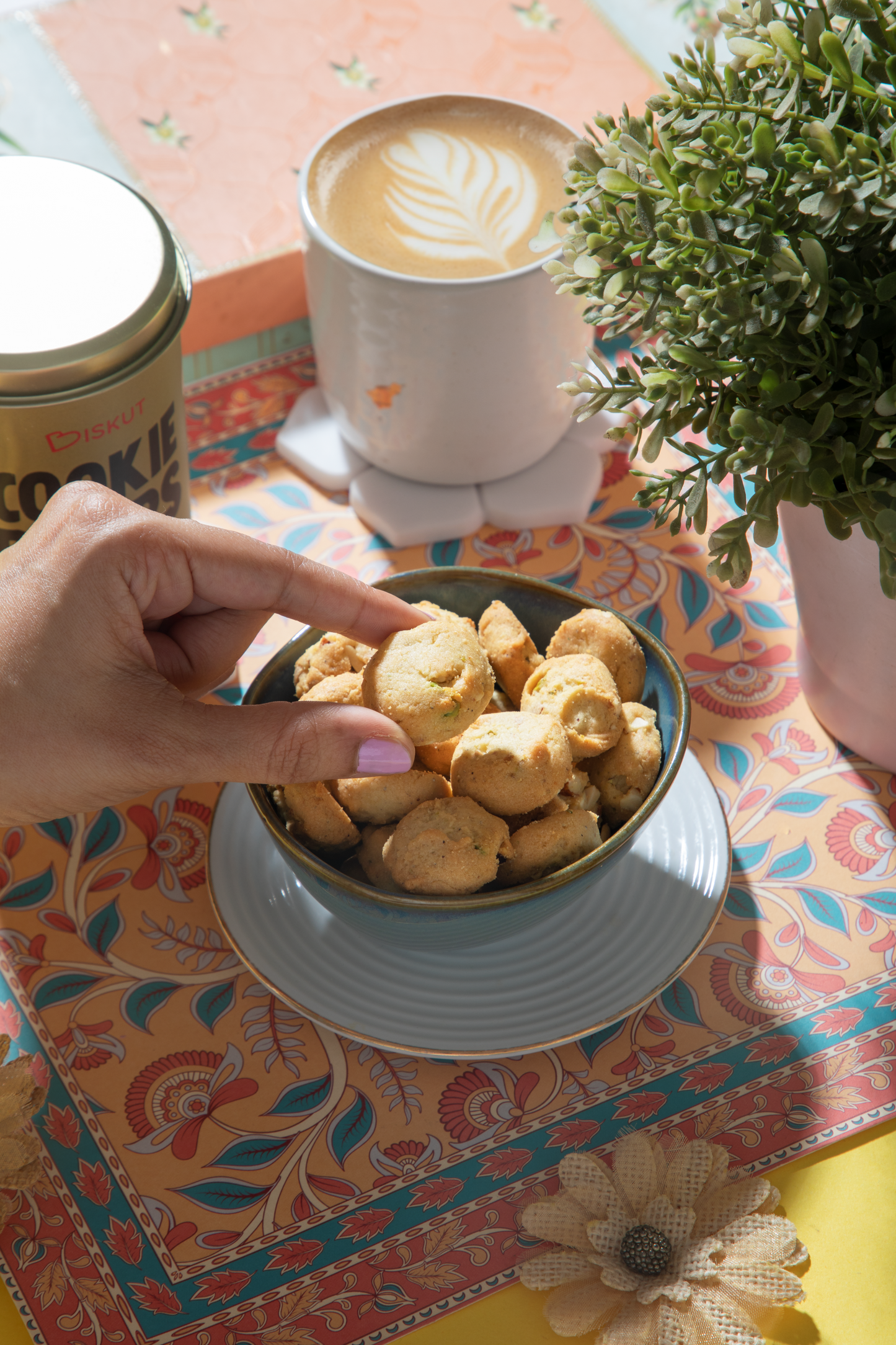 Indian Mawa Cookie Drops