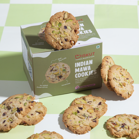 Indian Mawa Cookies