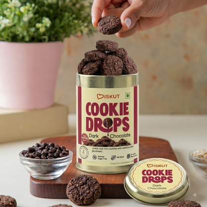 Dark Chocolate Cookie Drops