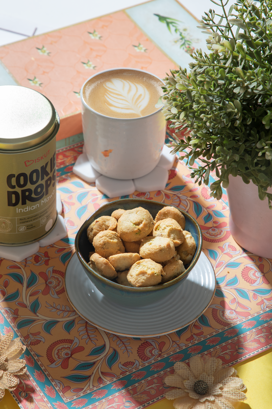 Indian Mawa Cookie Drops